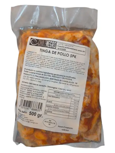 [1002060] Tinga de pollo receta 500g