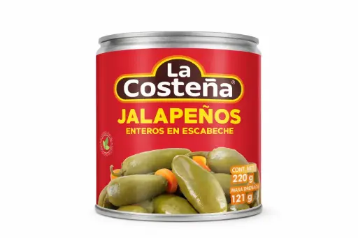 [1002069] Chile jalapeño escabeche La costeña 220g