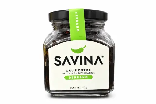 [1002084] Crujiente de chile serrano 140g