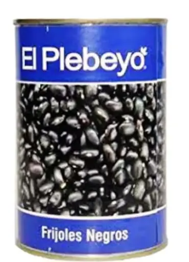 [1002087] Frijoles negros Plebeyo 400g