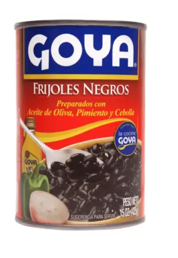 [1002088] Frijoles negros enteros Goya 425g