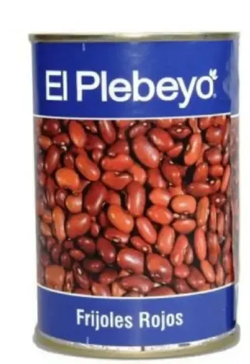 [1002092] Frijoles rojo Plebeyo 425g
