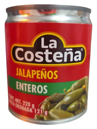 [1002093] Jalapeños enteros La costeña 220g