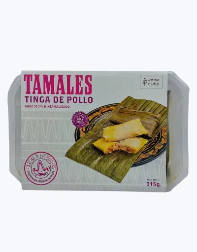 [1002117] Tamales de tinga de pollo 3uds