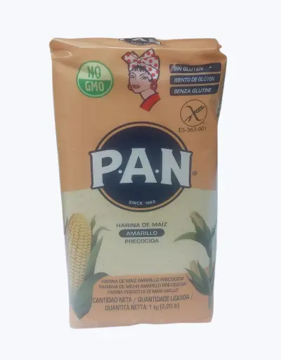 [1002196] Harina Maíz Amarilla Pan 1 kg