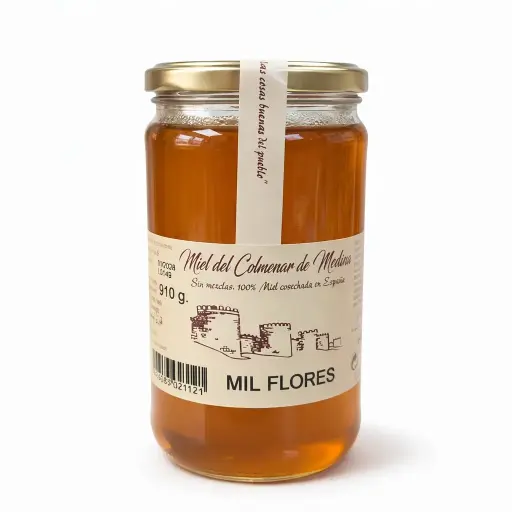 [1002466] Miel flores Colmenar 910g
