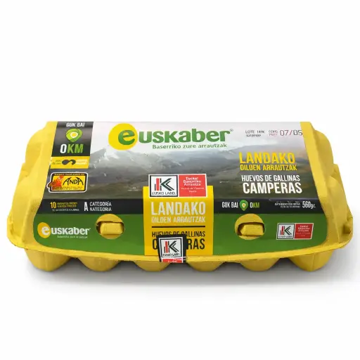 [1002585] Huevos Eusko Label 10ud