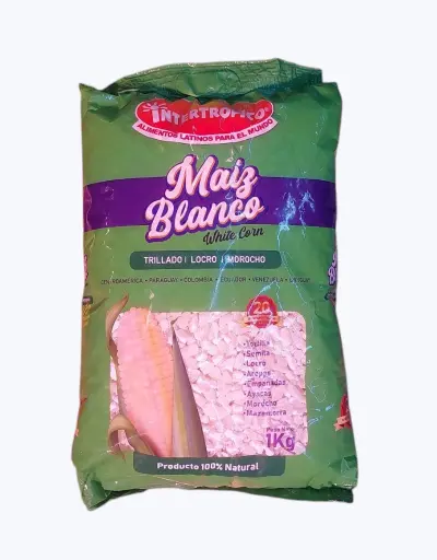 [1002645] Maiz trillado blanco Intertropico 1kg