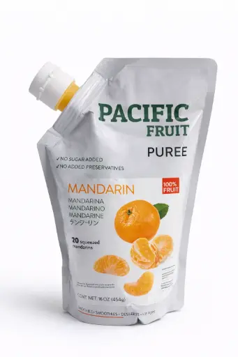 [1002664] Pulpa de Mandarina Pacific fruit 1000g