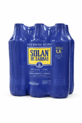 [1022896] Agua Solan de Cabras 6x1,5l 