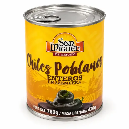[1002813] Chile Poblano San Miguel 780 g